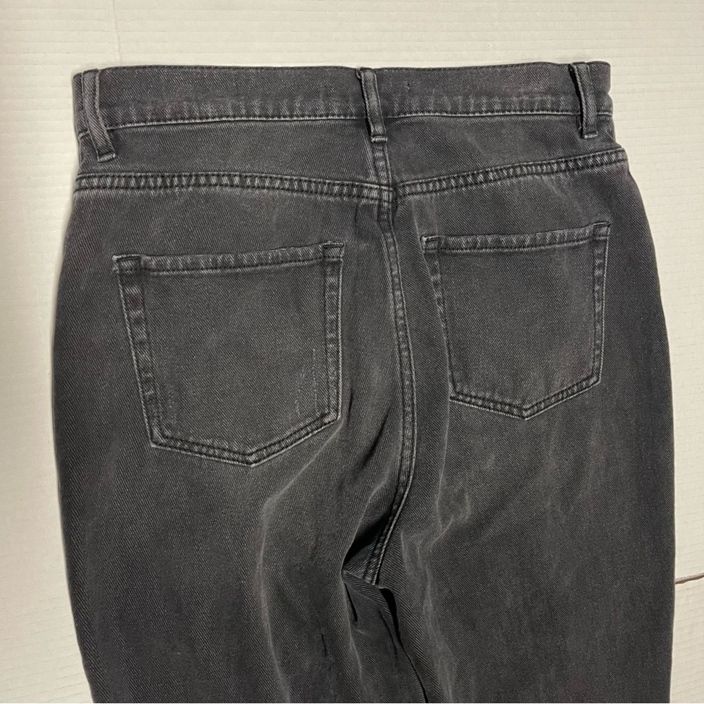 PacSun Women’s Black Jeans Size 28 Distressed High Rise Straight Leg Denim 28x25 - Picture 7 of 9